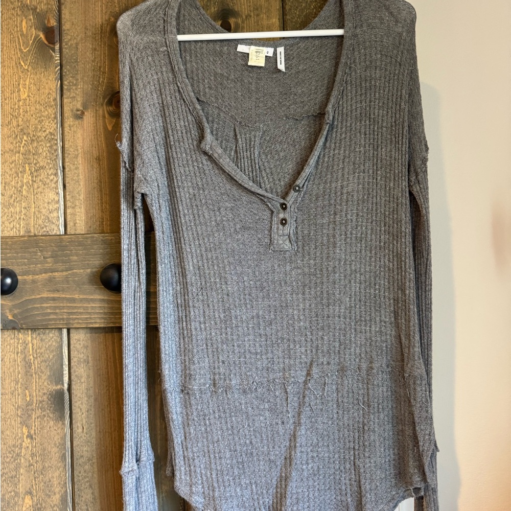 LUQ Long Sleeve Ribbed Top